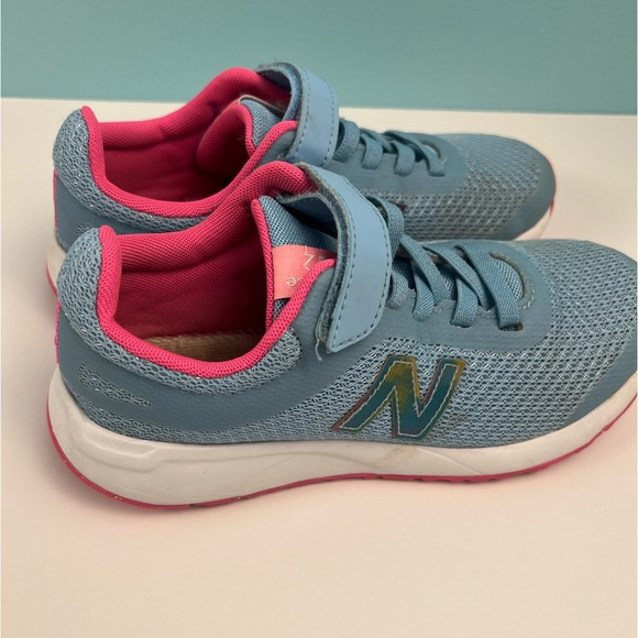 New Balance Kids Sneakers - Blue and Pink - Picture 6 of 8